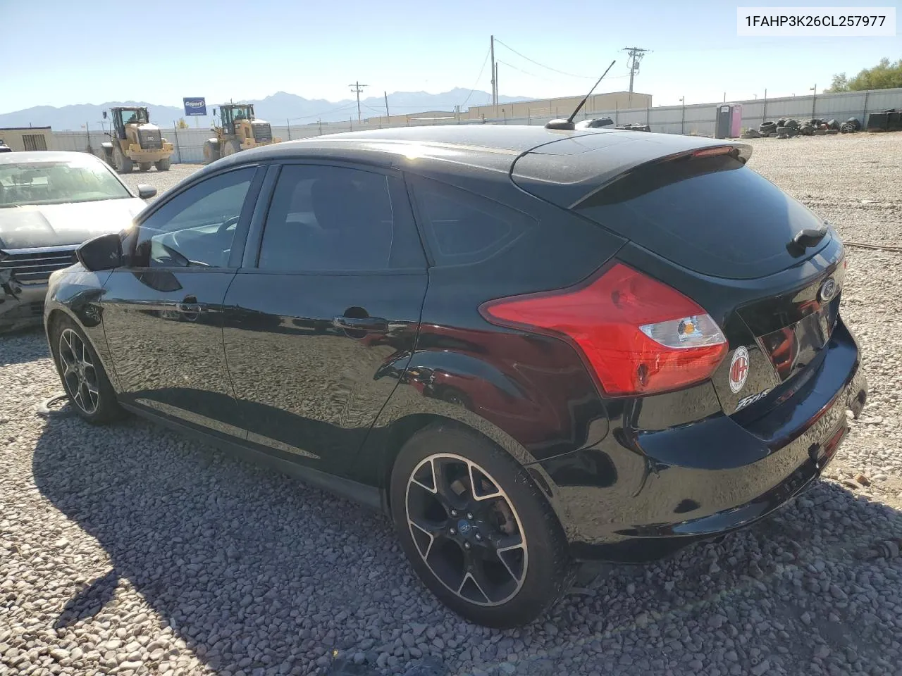 2012 Ford Focus Se VIN: 1FAHP3K26CL257977 Lot: 67839584