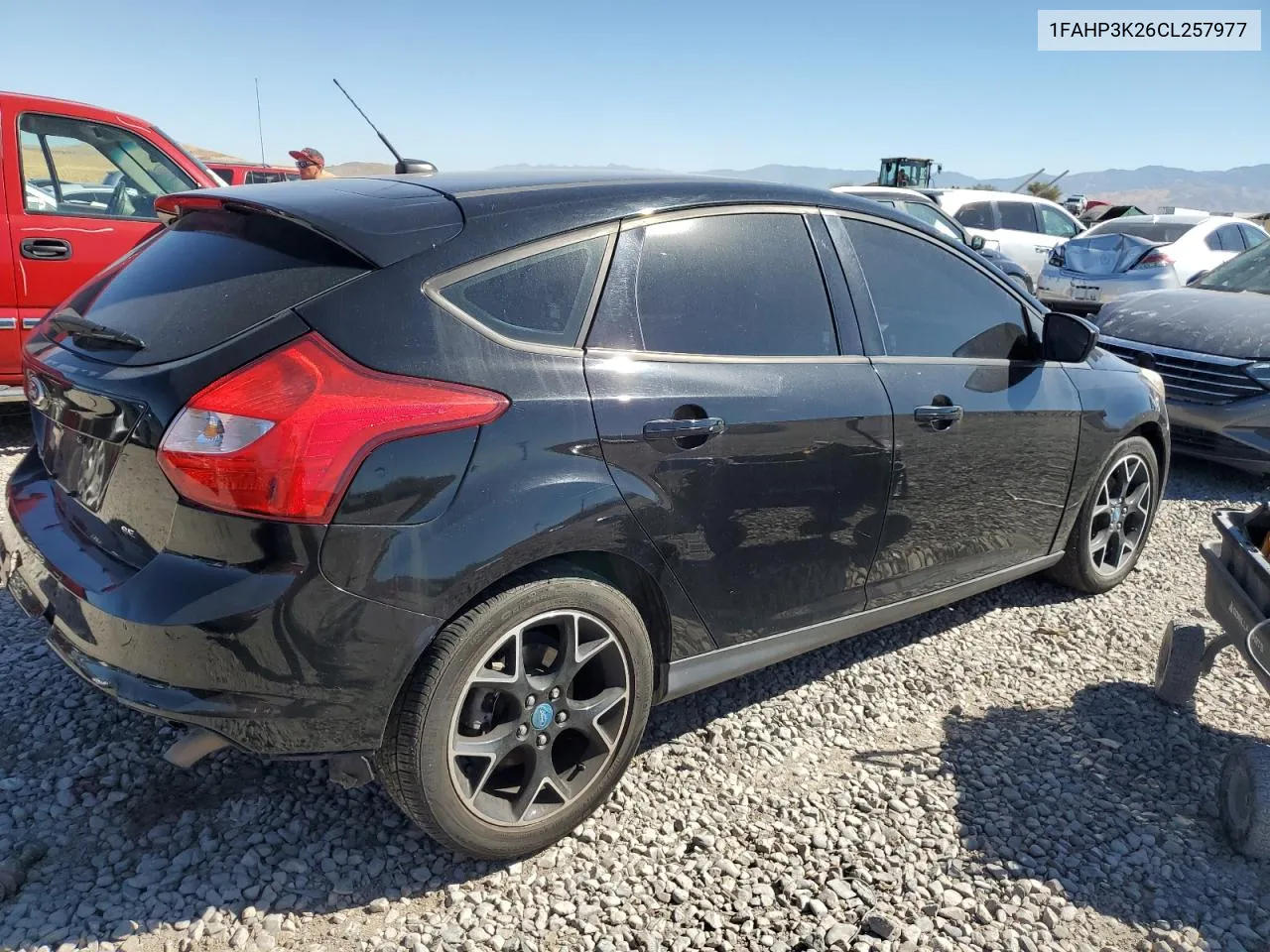 2012 Ford Focus Se VIN: 1FAHP3K26CL257977 Lot: 67839584