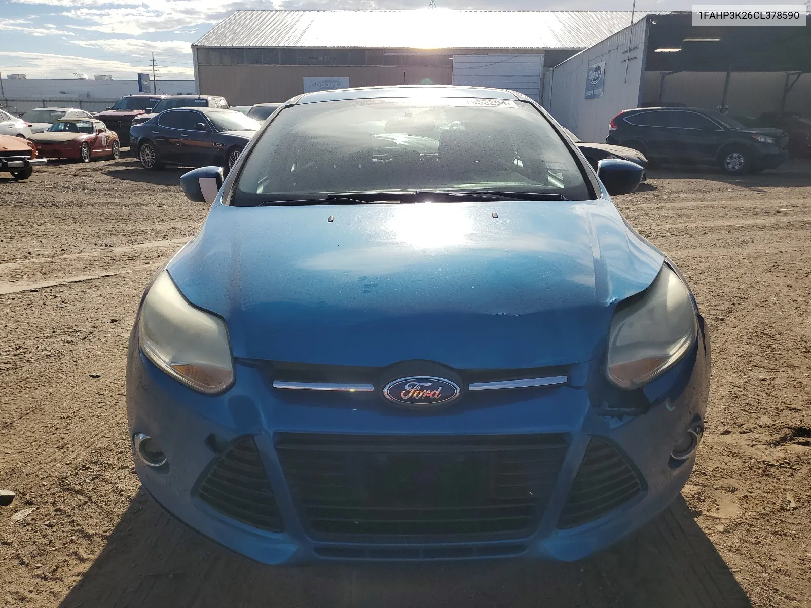 1FAHP3K26CL378590 2012 Ford Focus Se