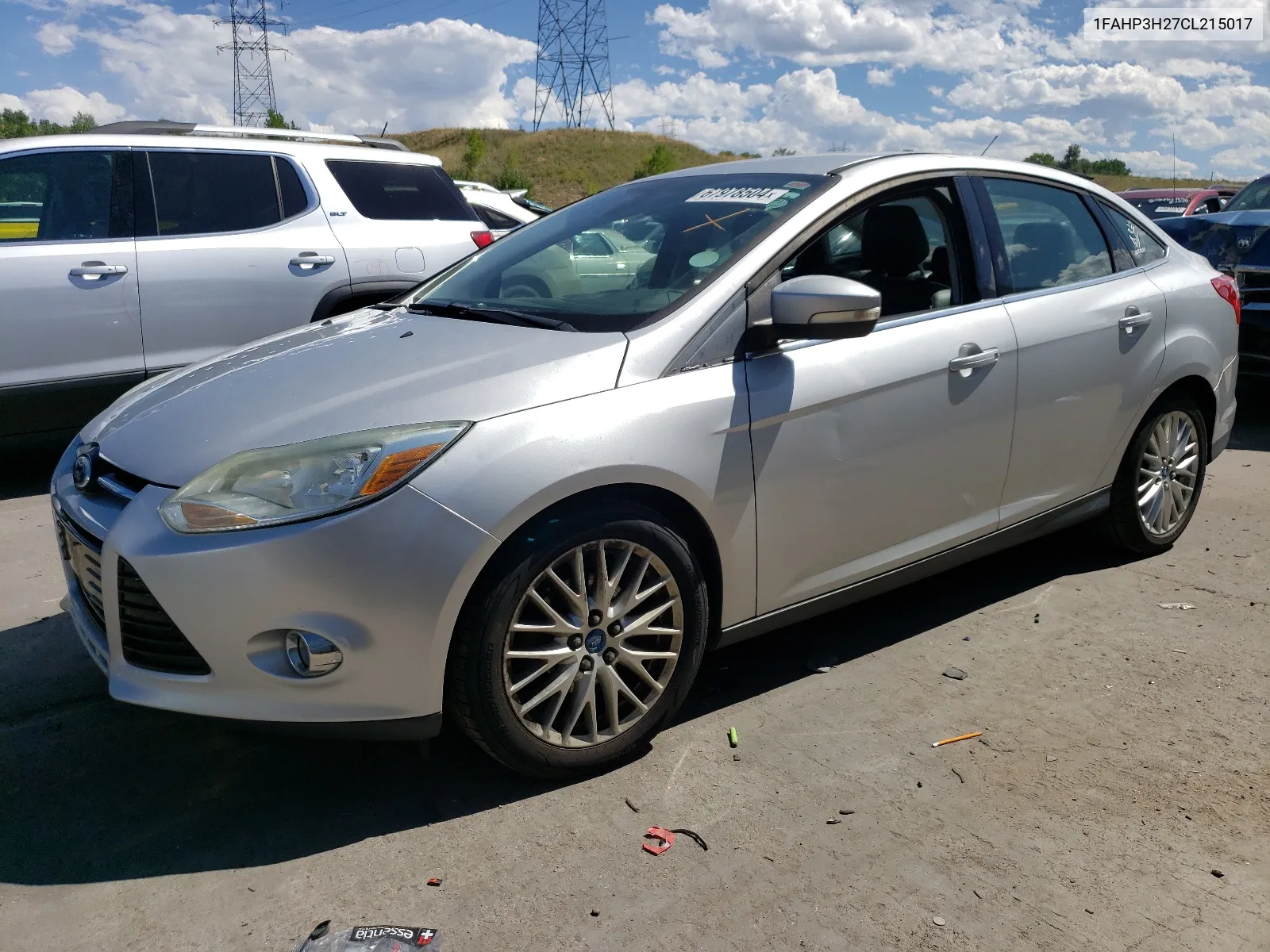 2012 Ford Focus Sel VIN: 1FAHP3H27CL215017 Lot: 67978504