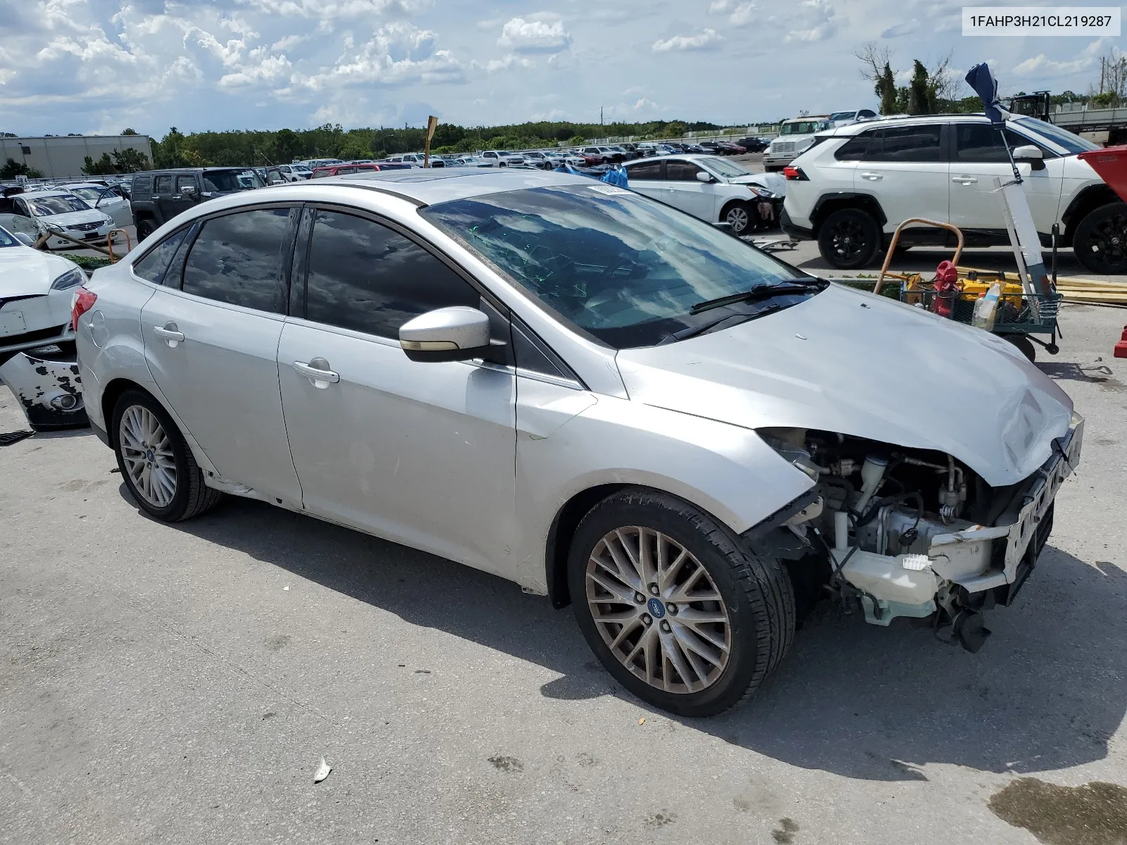 2012 Ford Focus Sel VIN: 1FAHP3H21CL219287 Lot: 68230874