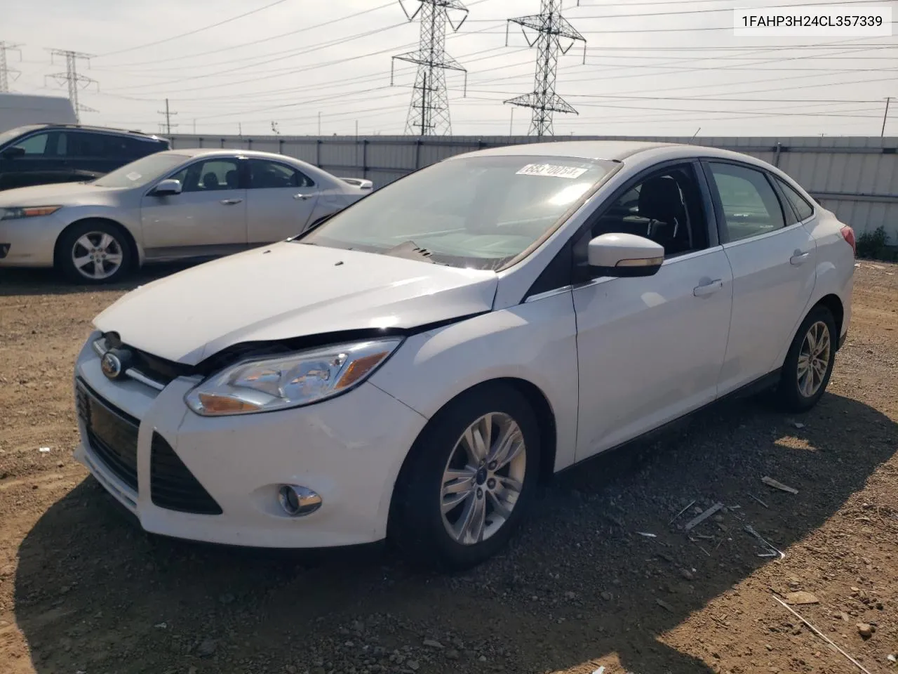 2012 Ford Focus Sel VIN: 1FAHP3H24CL357339 Lot: 68370064