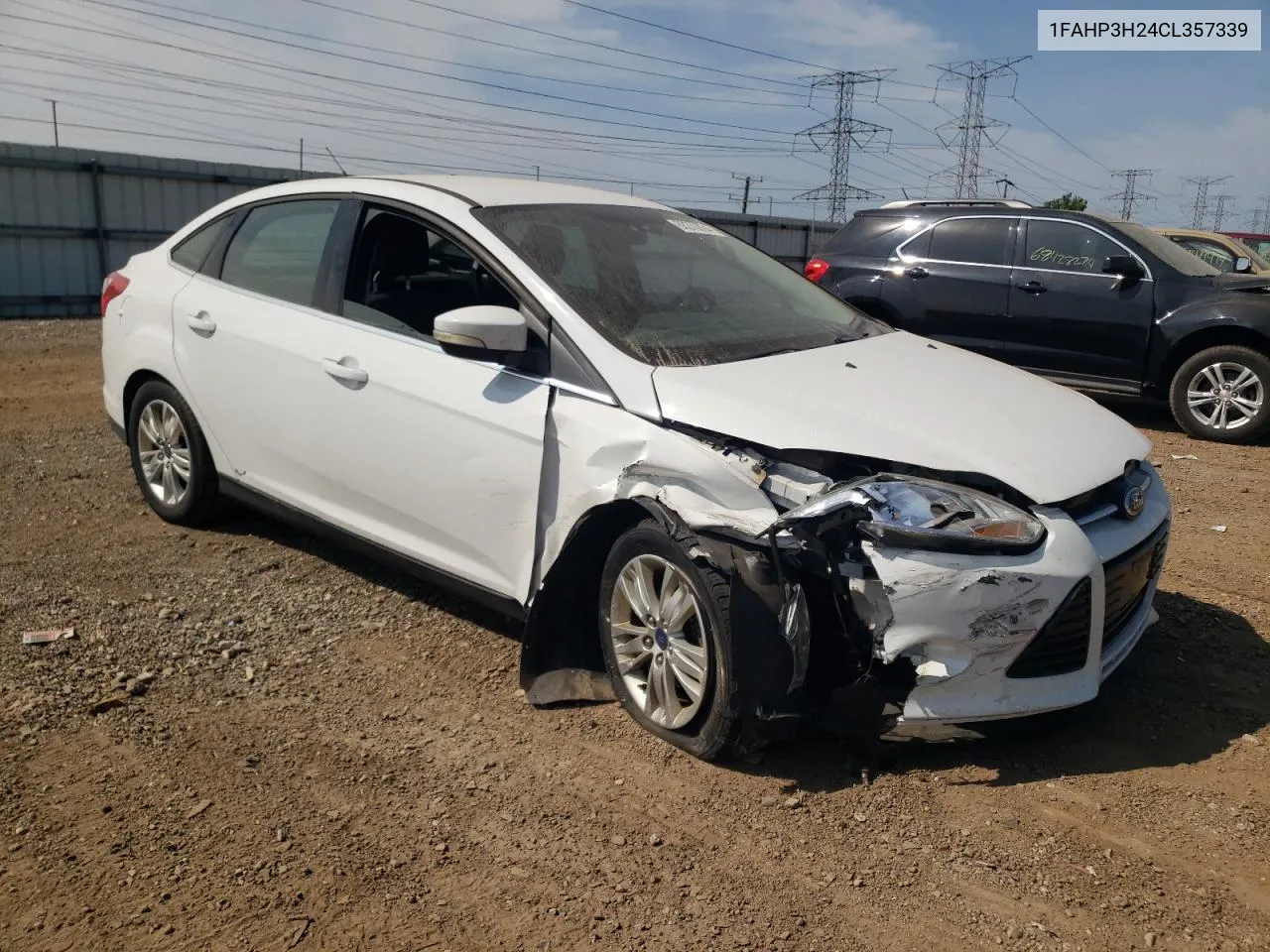 2012 Ford Focus Sel VIN: 1FAHP3H24CL357339 Lot: 68370064