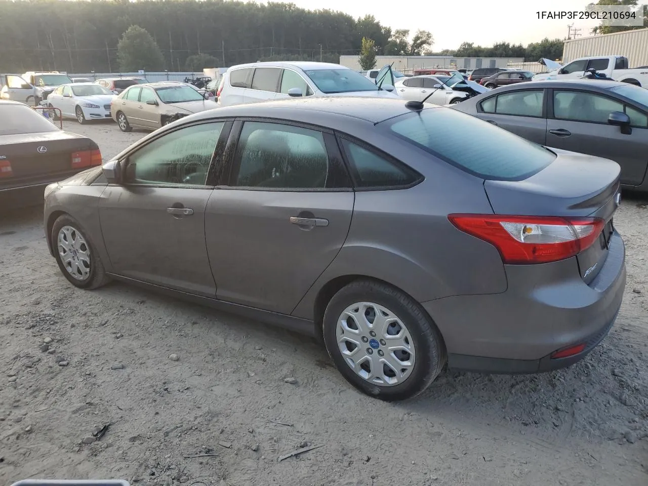 2012 Ford Focus Se VIN: 1FAHP3F29CL210694 Lot: 68453754