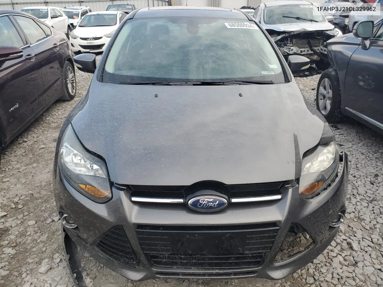 2012 Ford Focus Titanium VIN: 1FAHP3J21CL329962 Lot: 68500934