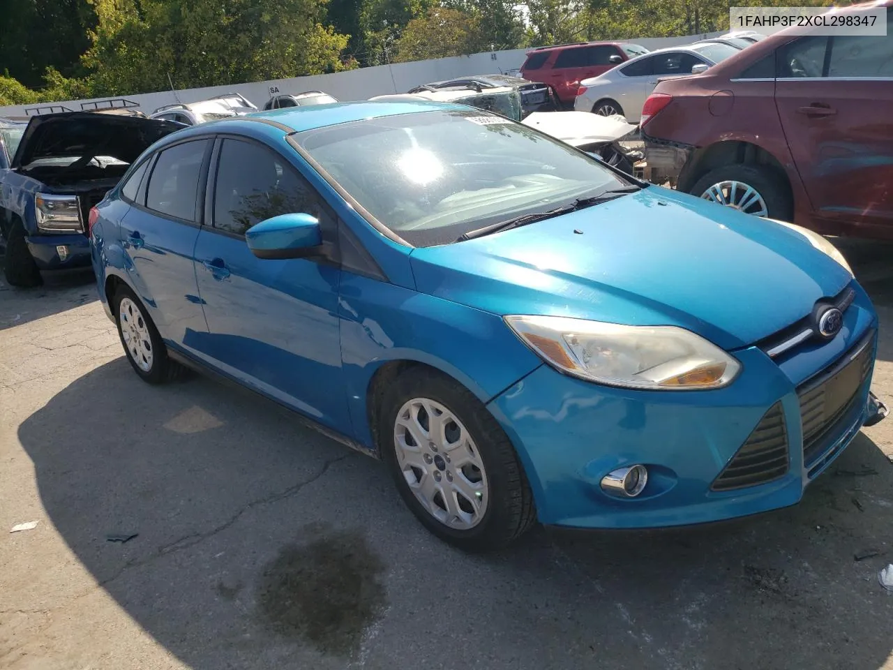 2012 Ford Focus Se VIN: 1FAHP3F2XCL298347 Lot: 68681014