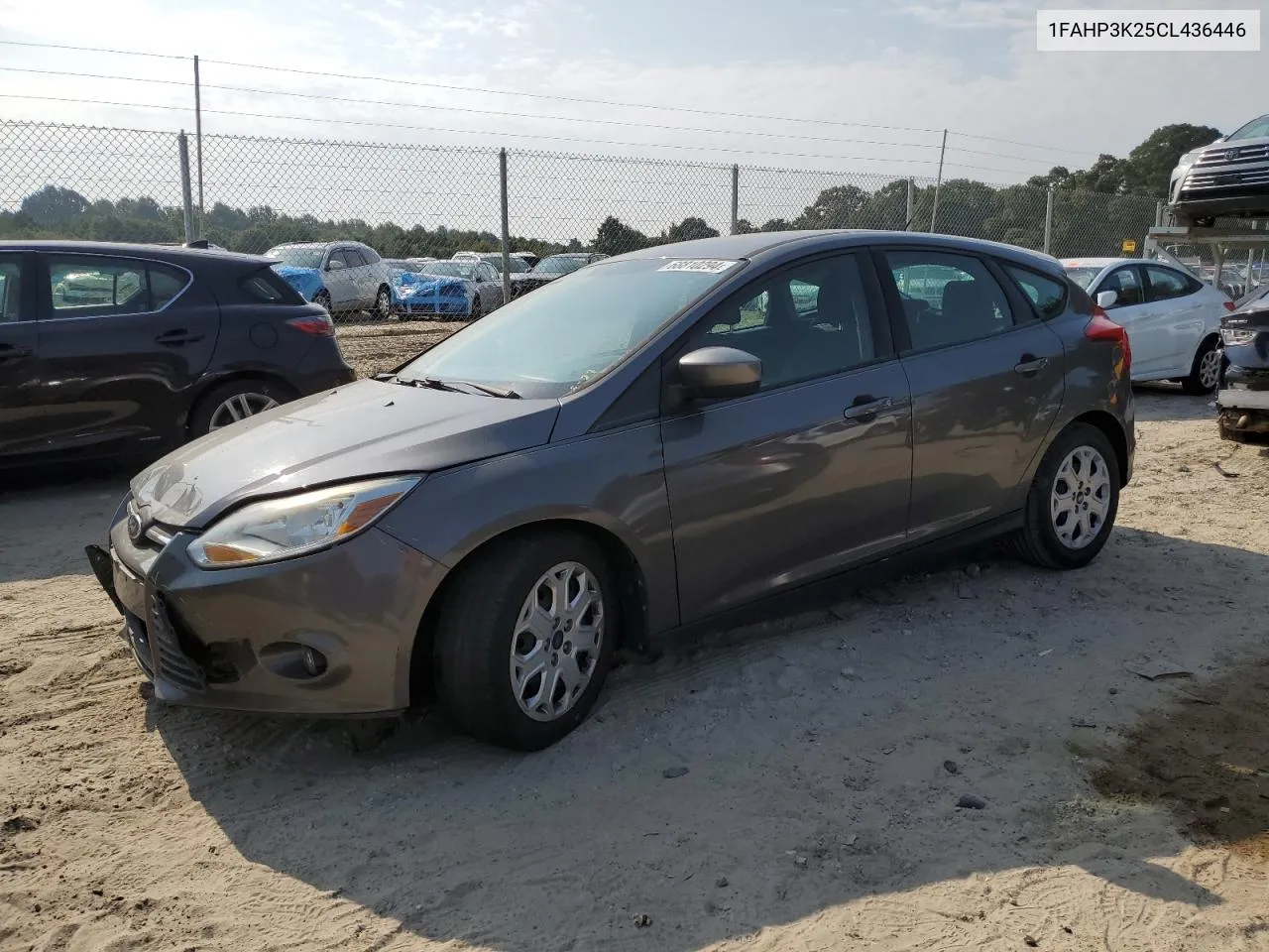 2012 Ford Focus Se VIN: 1FAHP3K25CL436446 Lot: 68810294