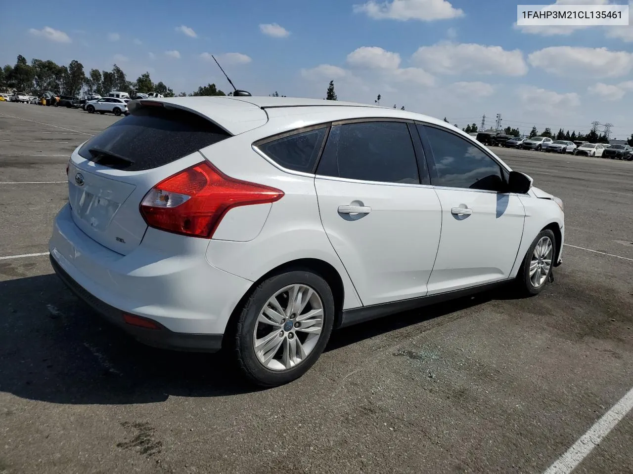 2012 Ford Focus Sel VIN: 1FAHP3M21CL135461 Lot: 68841674