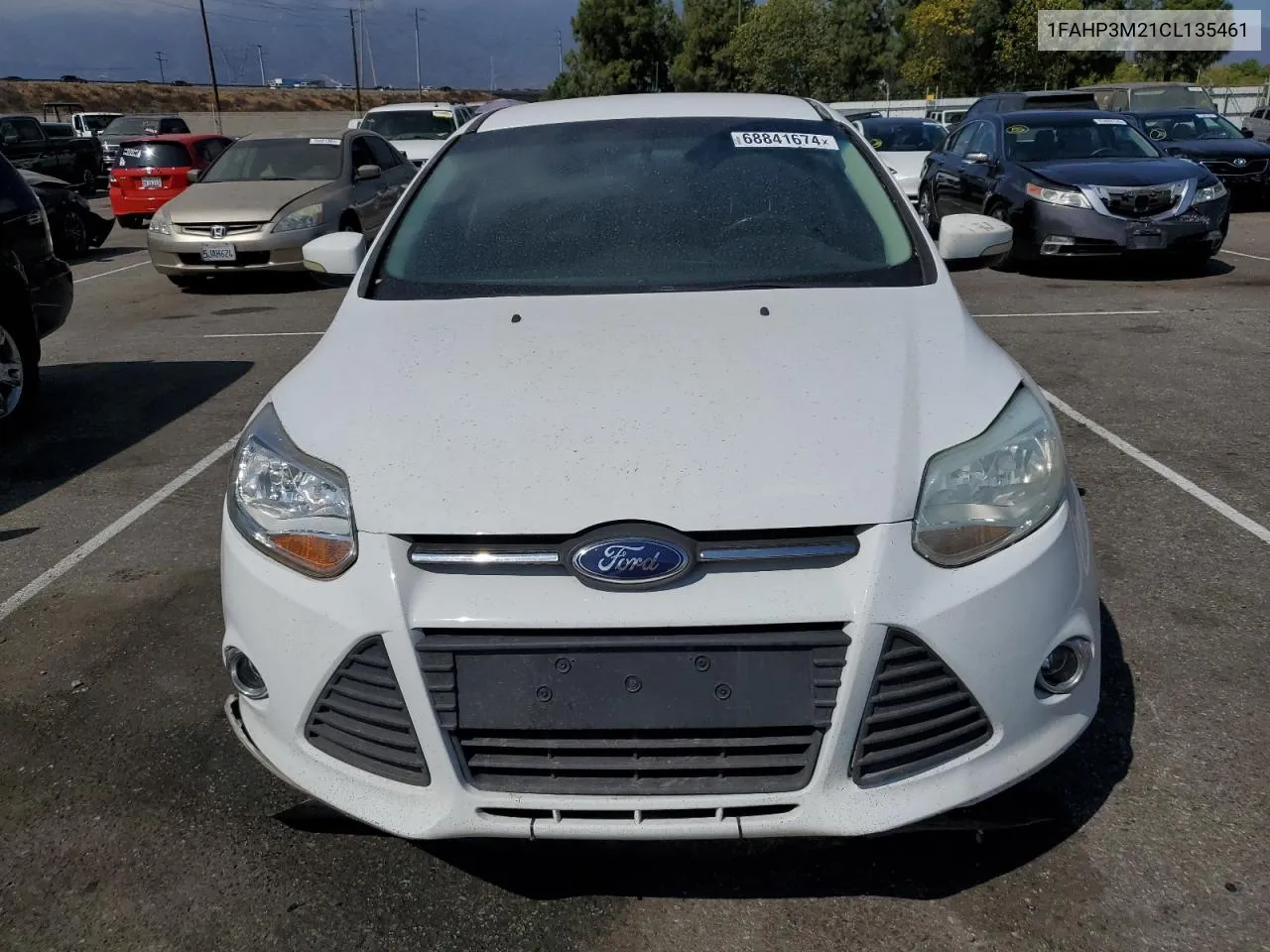 2012 Ford Focus Sel VIN: 1FAHP3M21CL135461 Lot: 68841674