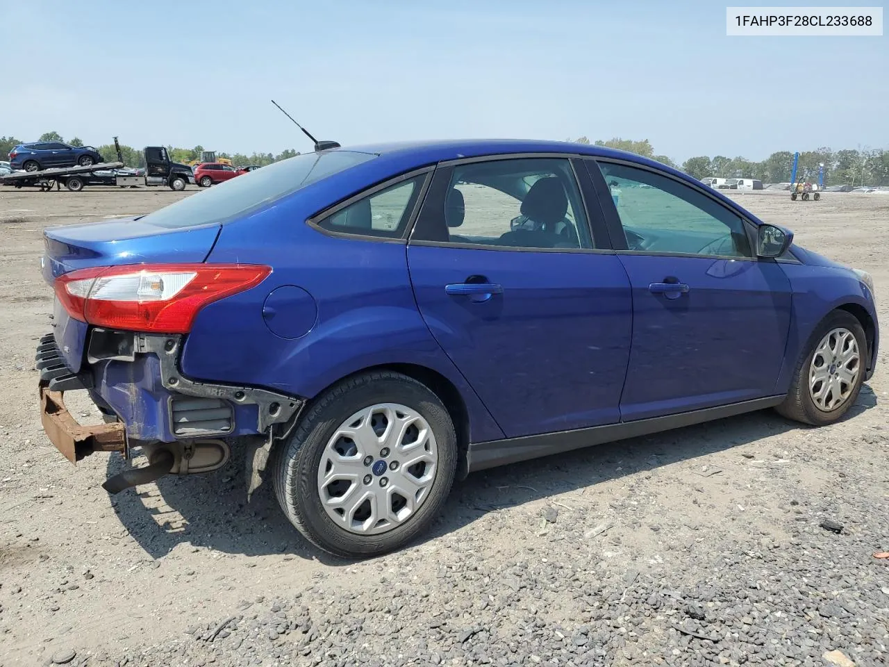 2012 Ford Focus Se VIN: 1FAHP3F28CL233688 Lot: 68980694