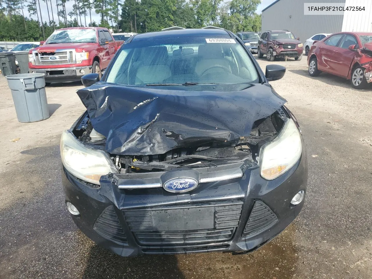 1FAHP3F21CL472564 2012 Ford Focus Se