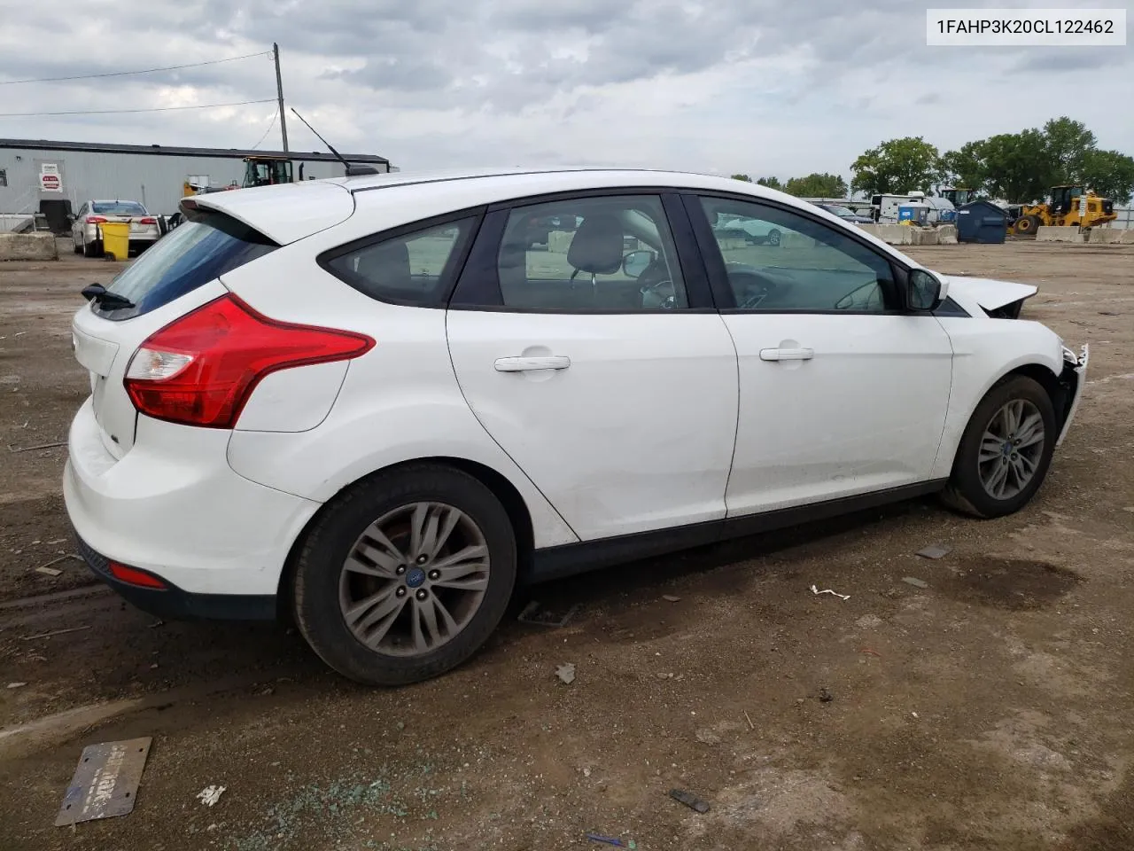 2012 Ford Focus Se VIN: 1FAHP3K20CL122462 Lot: 69309184