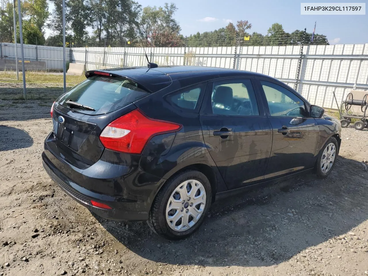 2012 Ford Focus Se VIN: 1FAHP3K29CL117597 Lot: 69311854