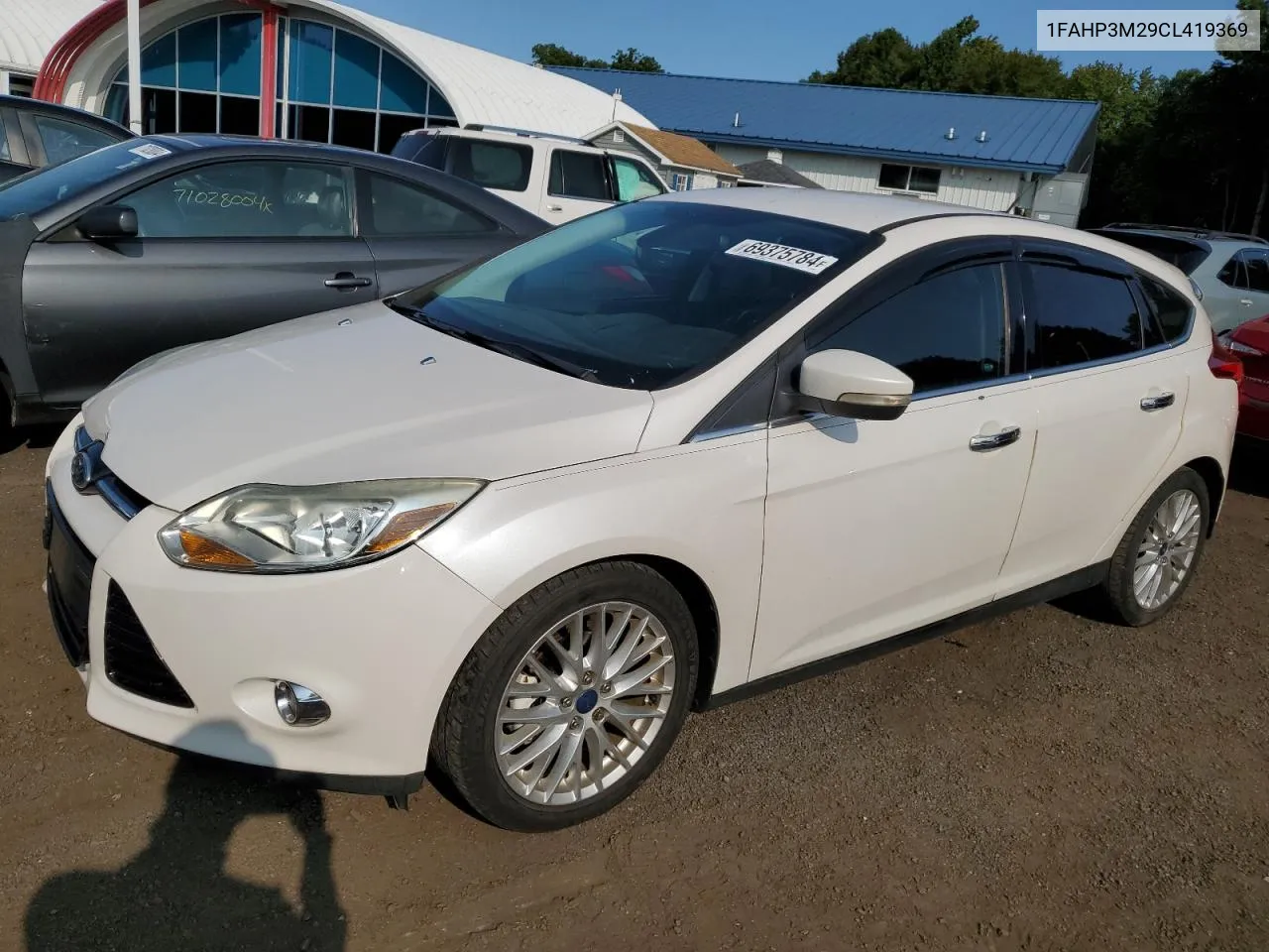 2012 Ford Focus Sel VIN: 1FAHP3M29CL419369 Lot: 69375784