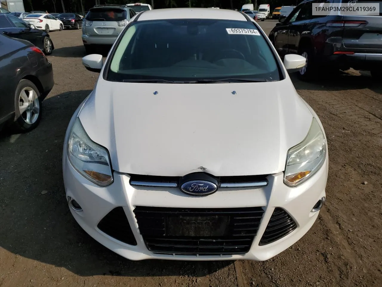 1FAHP3M29CL419369 2012 Ford Focus Sel