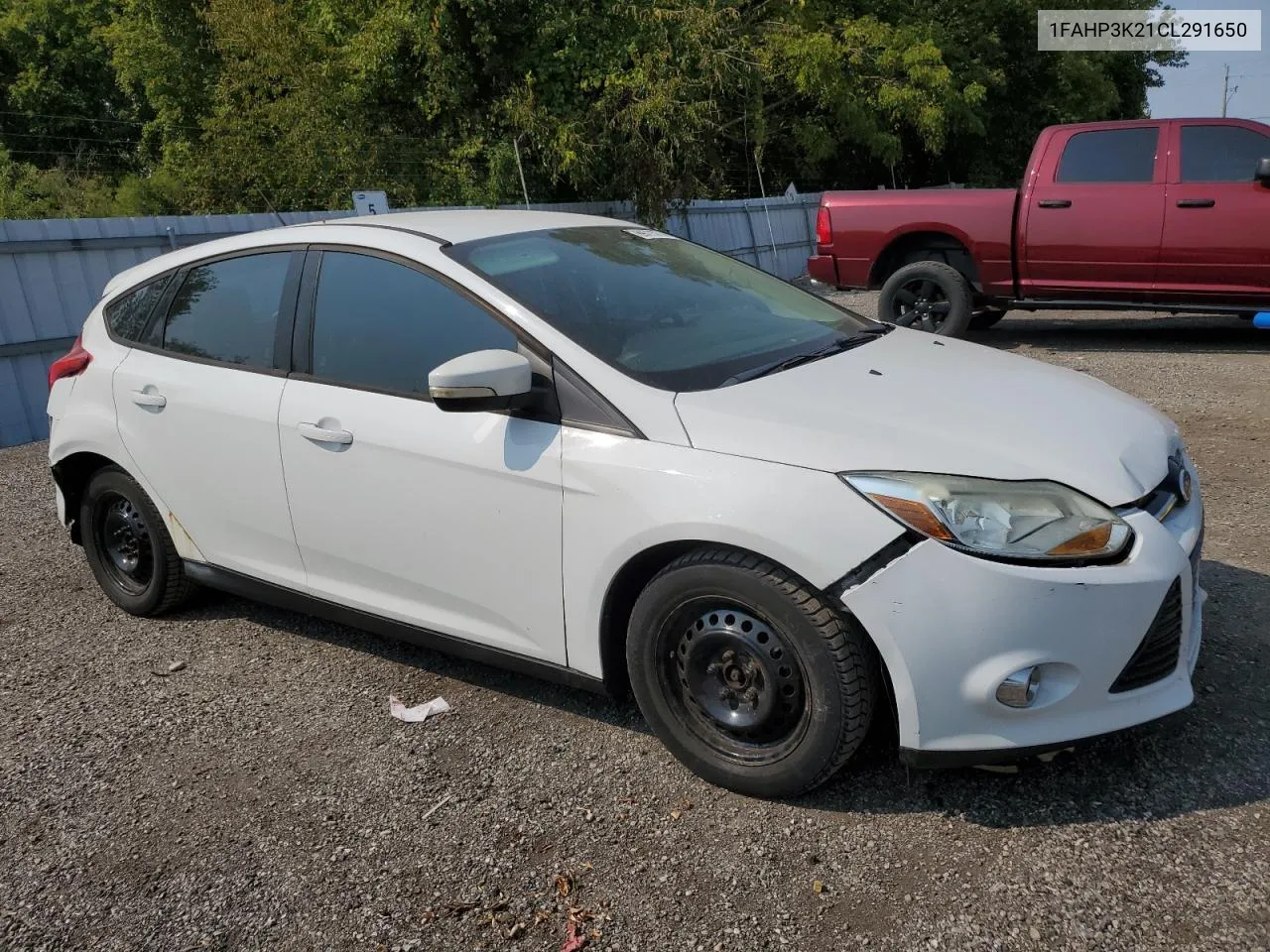 2012 Ford Focus Se VIN: 1FAHP3K21CL291650 Lot: 69775774