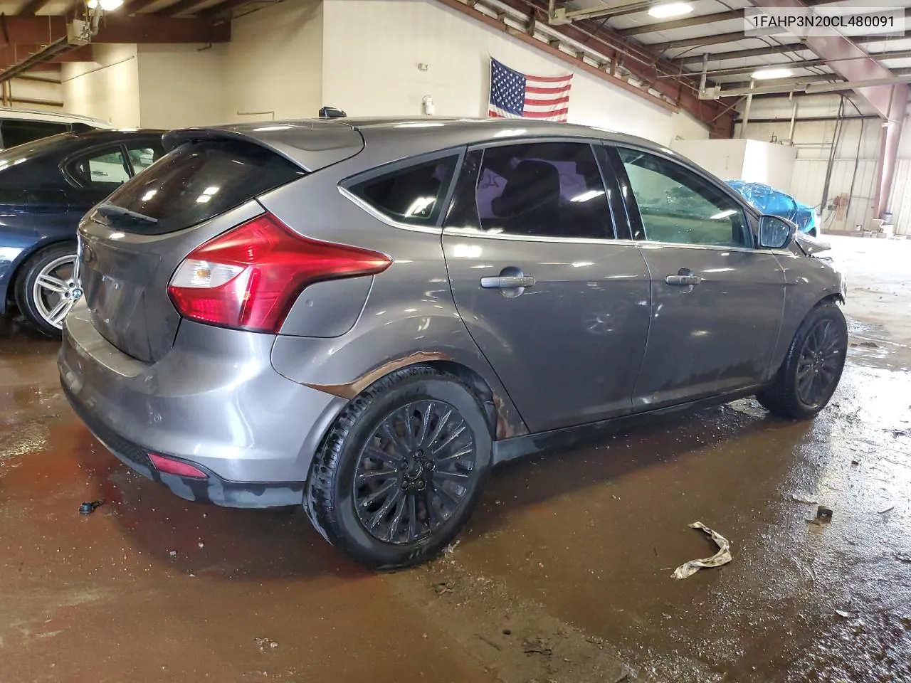 1FAHP3N20CL480091 2012 Ford Focus Titanium