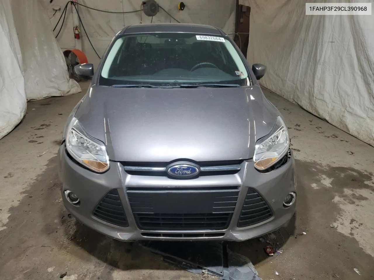 2012 Ford Focus Se VIN: 1FAHP3F29CL390968 Lot: 69832684