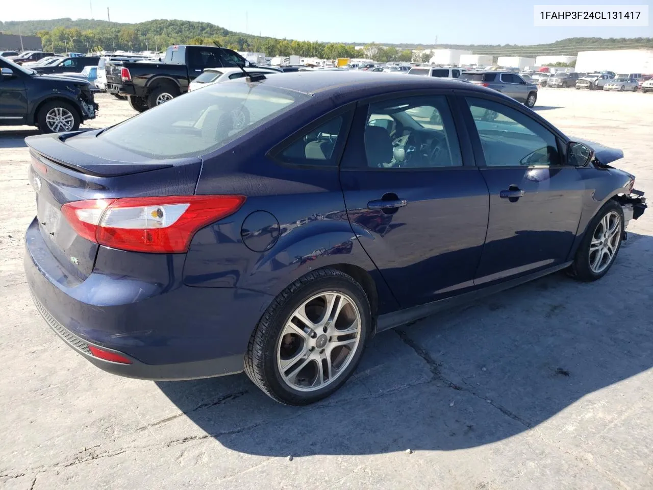 2012 Ford Focus Se VIN: 1FAHP3F24CL131417 Lot: 69833683