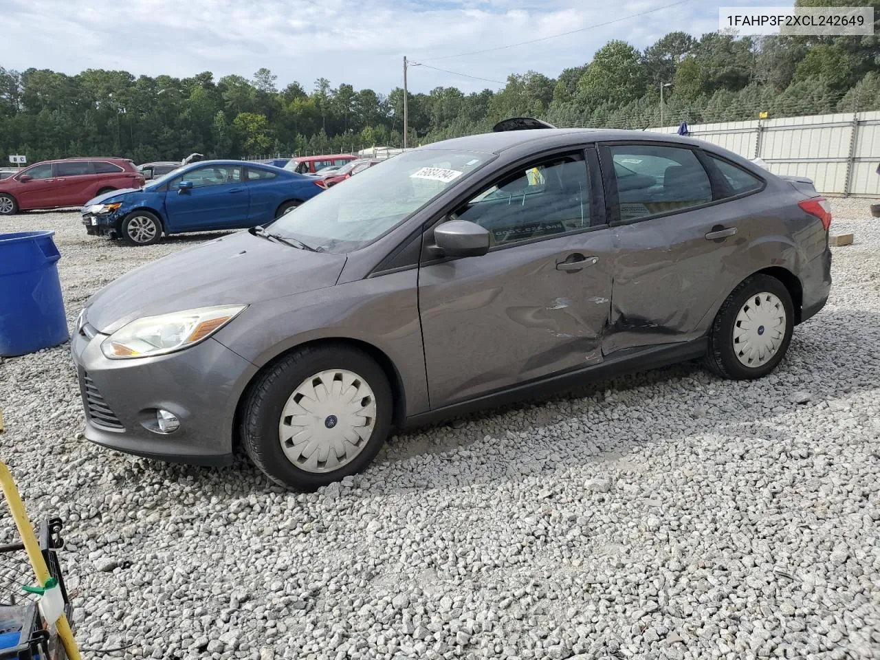 2012 Ford Focus Se VIN: 1FAHP3F2XCL242649 Lot: 69834794