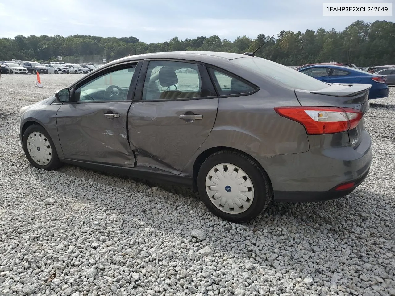 2012 Ford Focus Se VIN: 1FAHP3F2XCL242649 Lot: 69834794