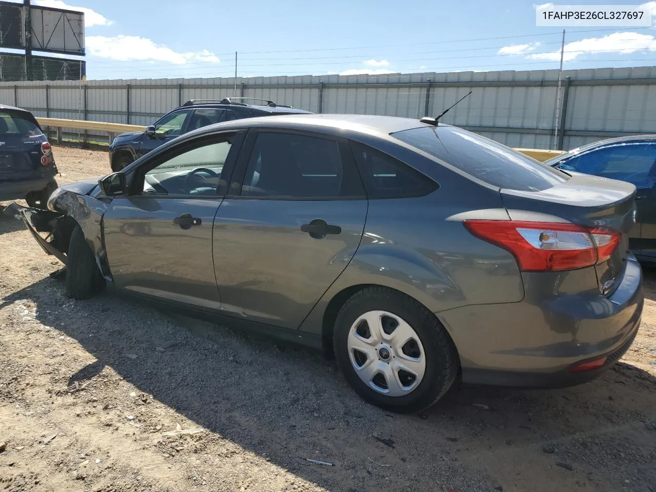 1FAHP3E26CL327697 2012 Ford Focus S