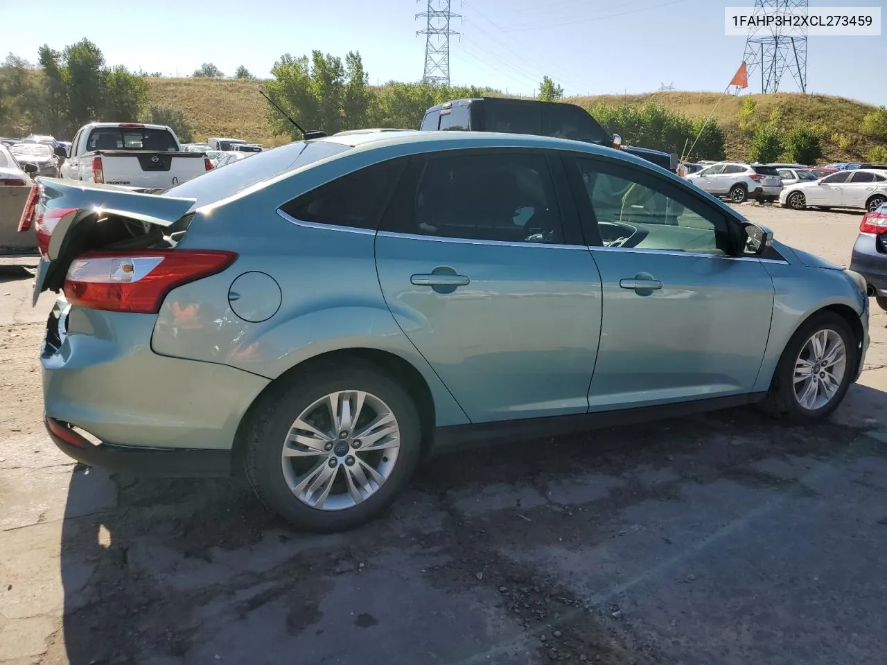 2012 Ford Focus Sel VIN: 1FAHP3H2XCL273459 Lot: 69949634