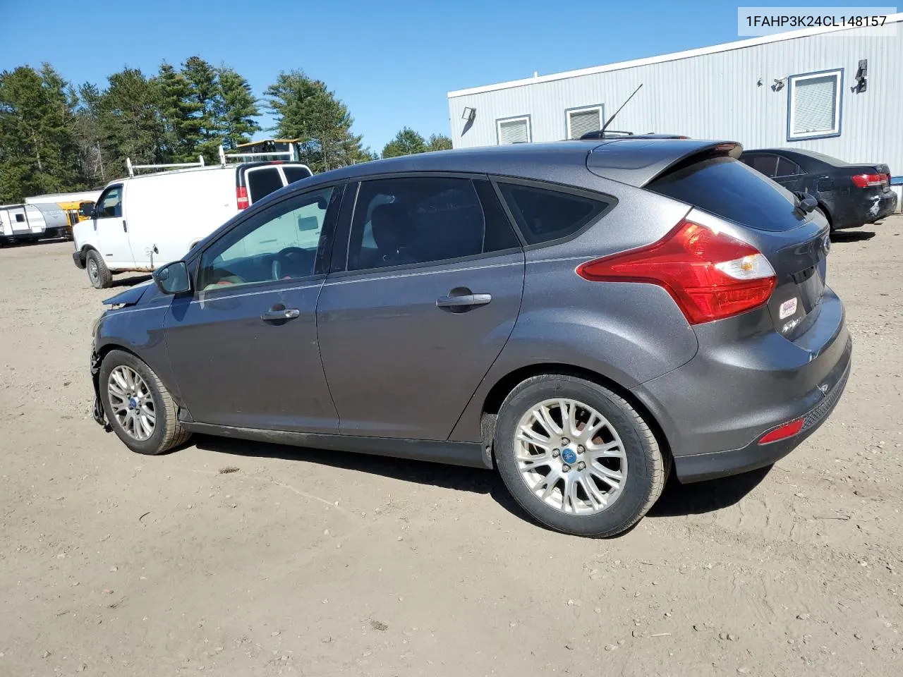 2012 Ford Focus Se VIN: 1FAHP3K24CL148157 Lot: 69955284