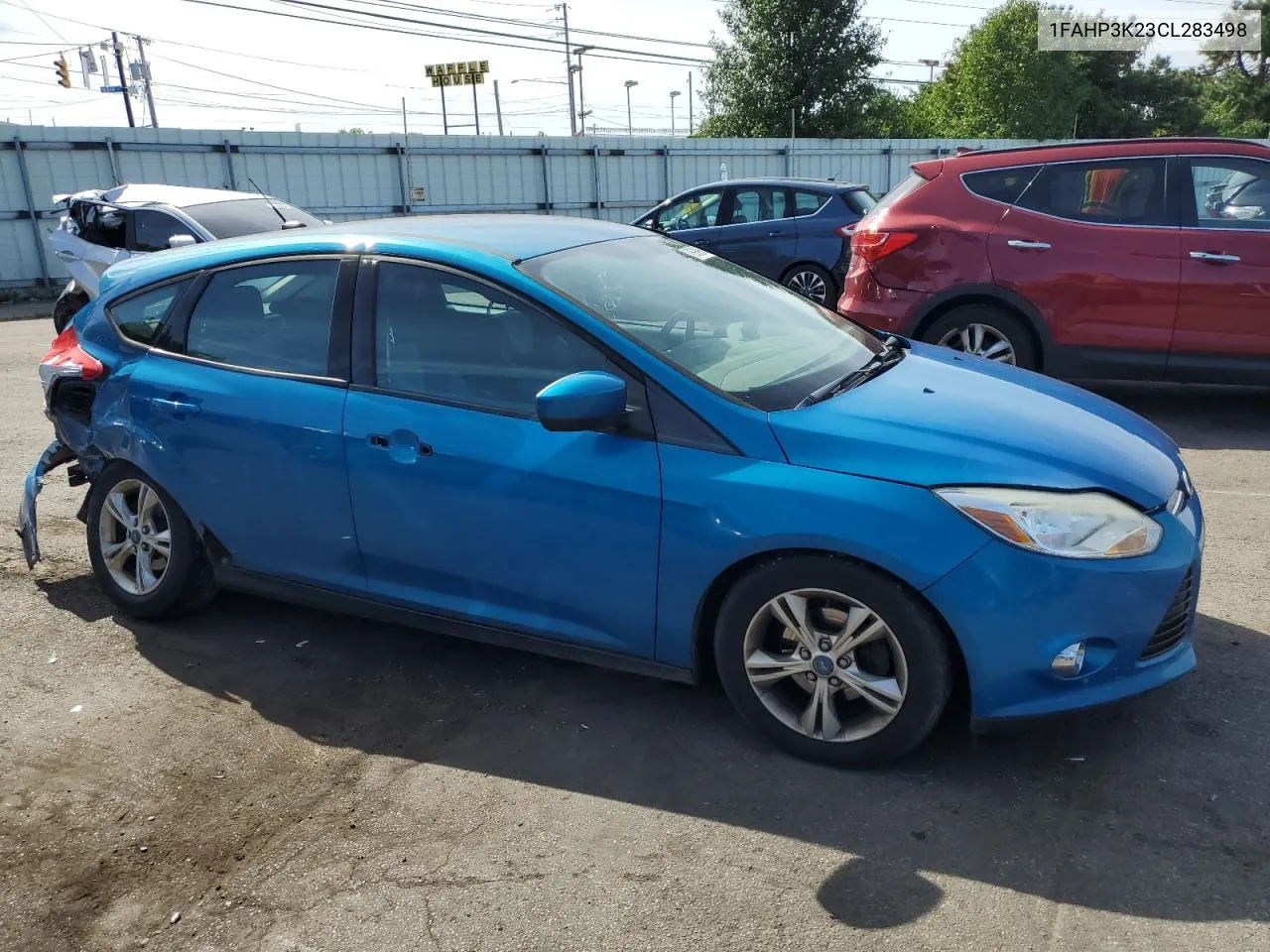 2012 Ford Focus Se VIN: 1FAHP3K23CL283498 Lot: 69989614