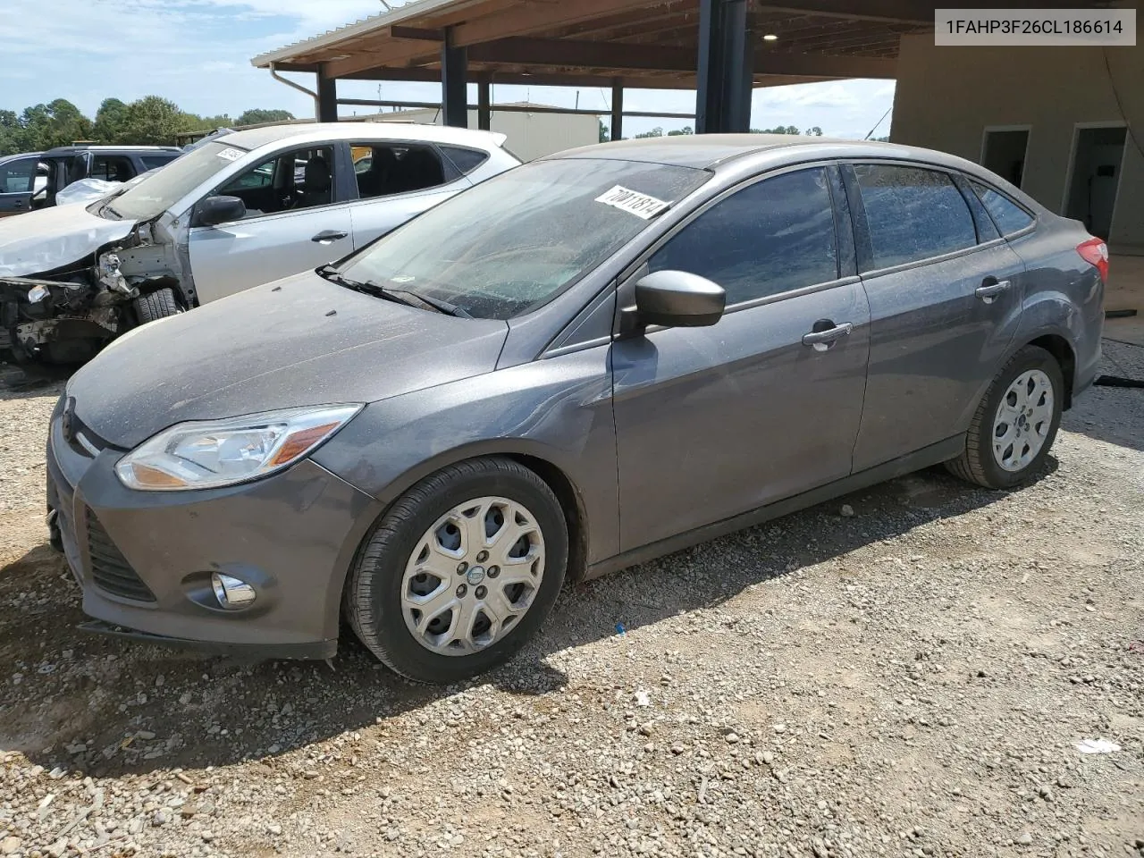 2012 Ford Focus Se VIN: 1FAHP3F26CL186614 Lot: 70011814