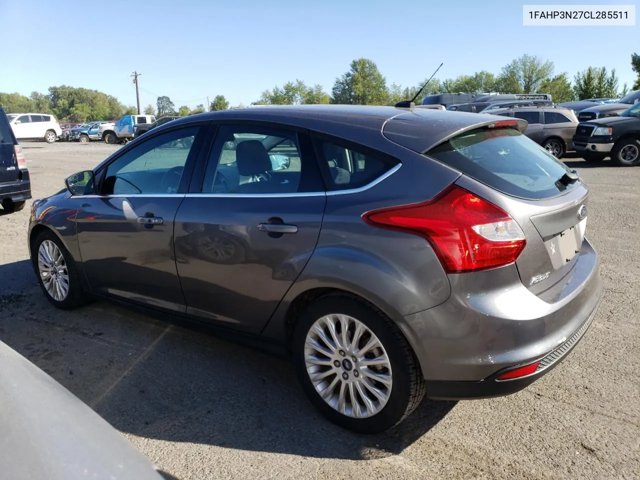 2012 Ford Focus Titanium VIN: 1FAHP3N27CL285511 Lot: 70088994