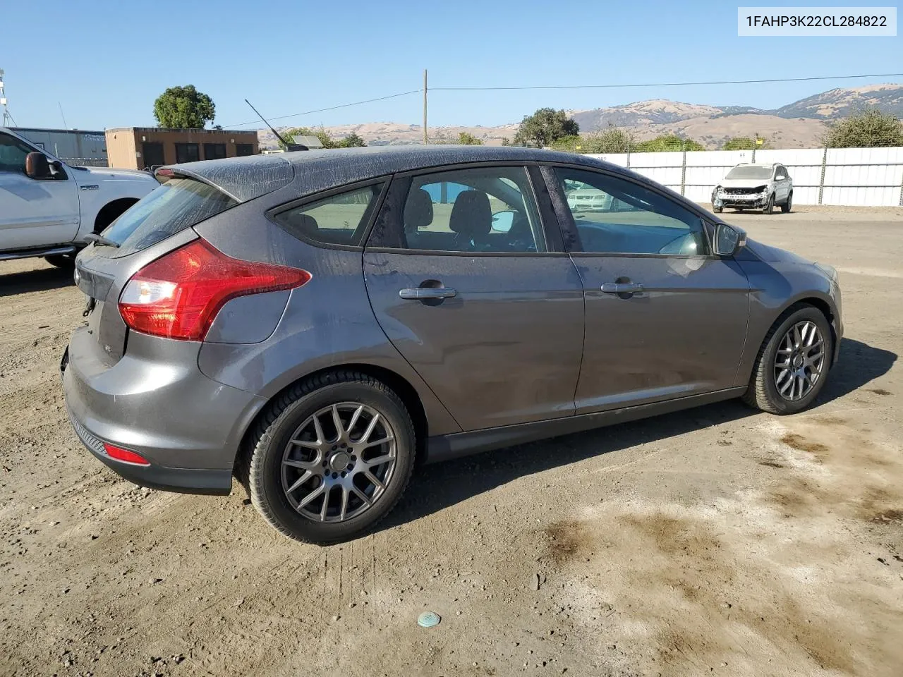 2012 Ford Focus Se VIN: 1FAHP3K22CL284822 Lot: 70137954