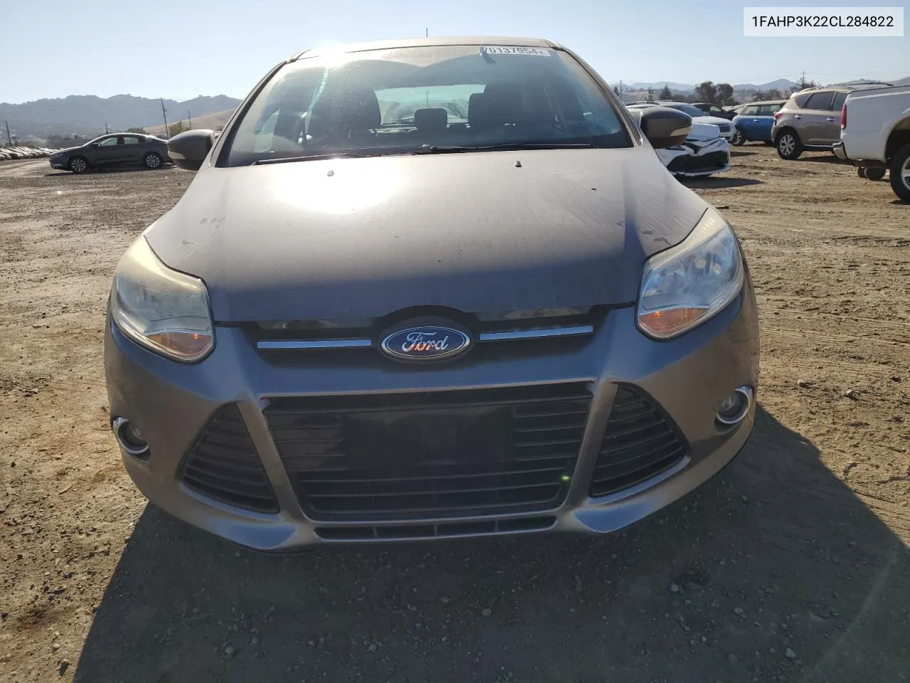 2012 Ford Focus Se VIN: 1FAHP3K22CL284822 Lot: 70137954