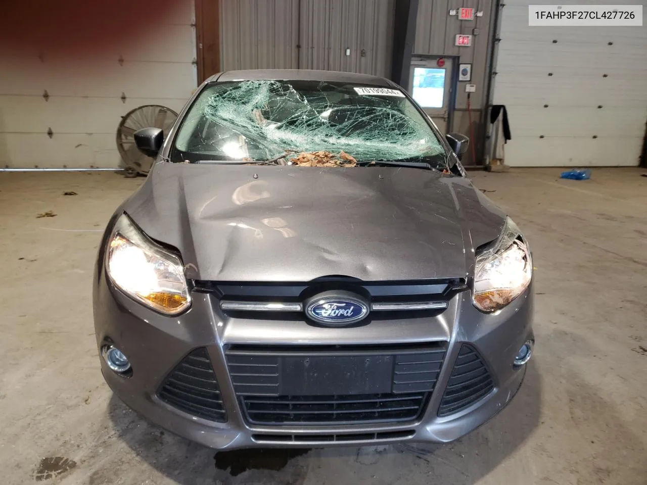 2012 Ford Focus Se VIN: 1FAHP3F27CL427726 Lot: 70199044