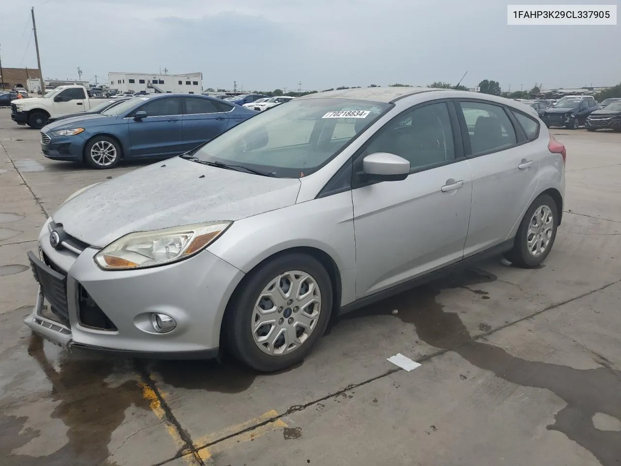 2012 Ford Focus Se VIN: 1FAHP3K29CL337905 Lot: 70218834