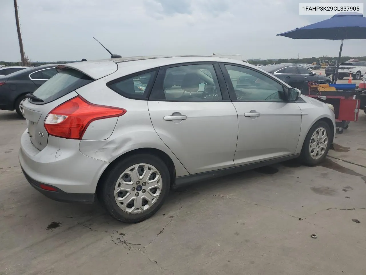 2012 Ford Focus Se VIN: 1FAHP3K29CL337905 Lot: 70218834