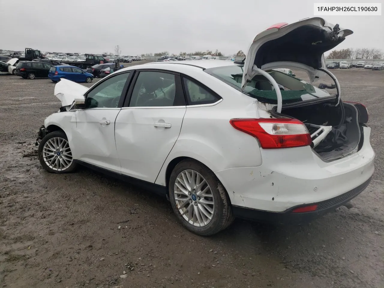 2012 Ford Focus Sel VIN: 1FAHP3H26CL190630 Lot: 70308514