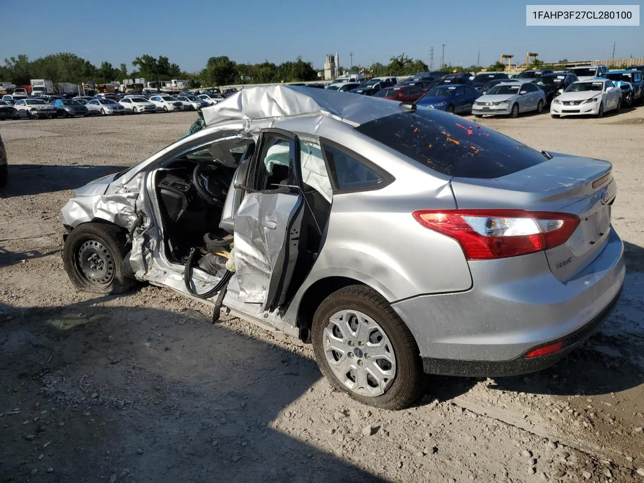 2012 Ford Focus Se VIN: 1FAHP3F27CL280100 Lot: 70323804