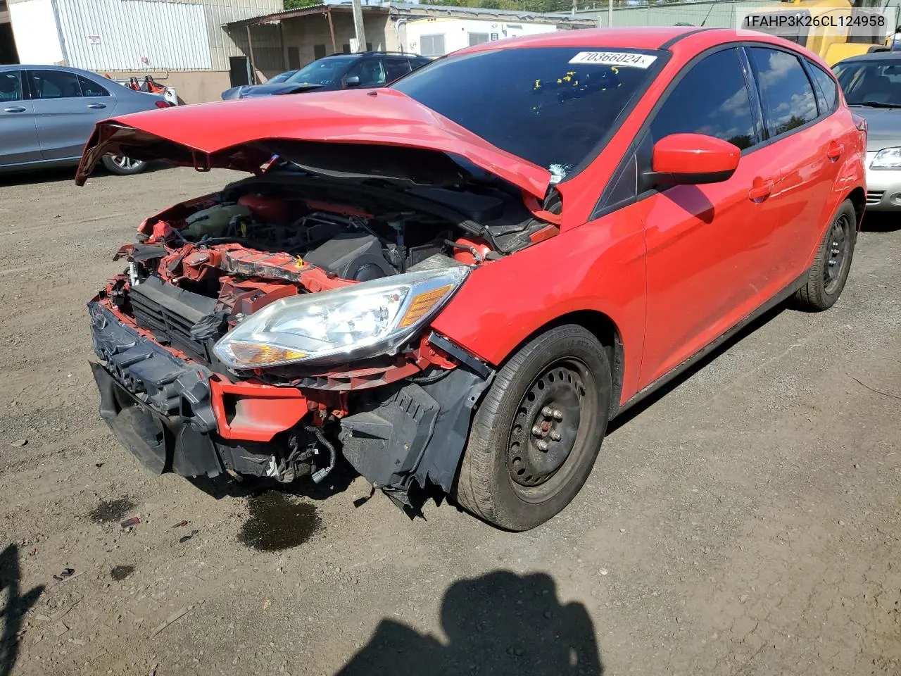 1FAHP3K26CL124958 2012 Ford Focus Se