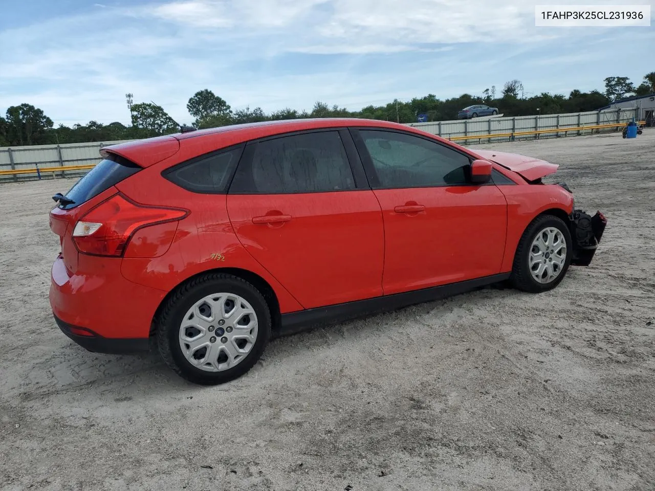 2012 Ford Focus Se VIN: 1FAHP3K25CL231936 Lot: 70386534