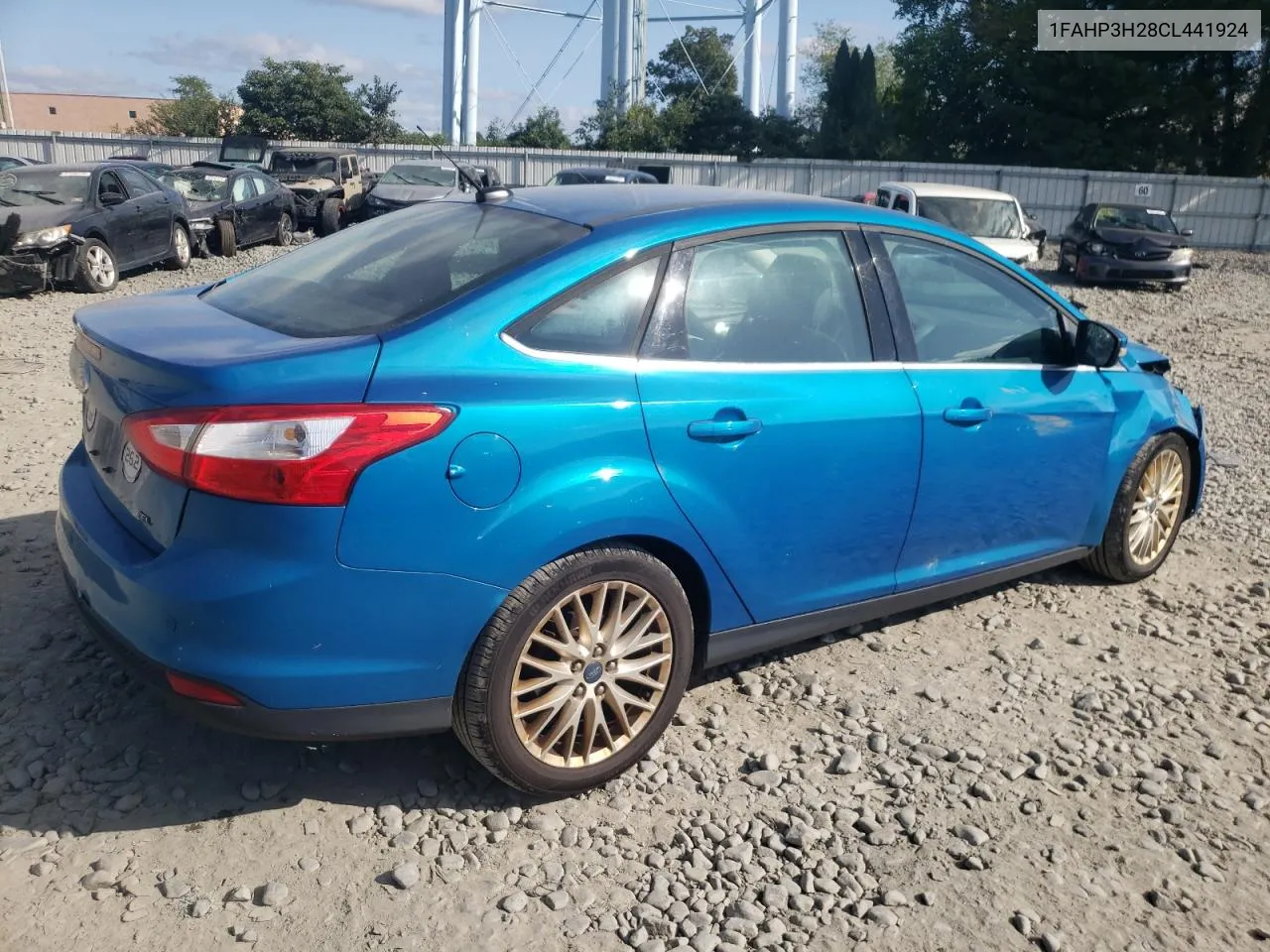 2012 Ford Focus Sel VIN: 1FAHP3H28CL441924 Lot: 70417224