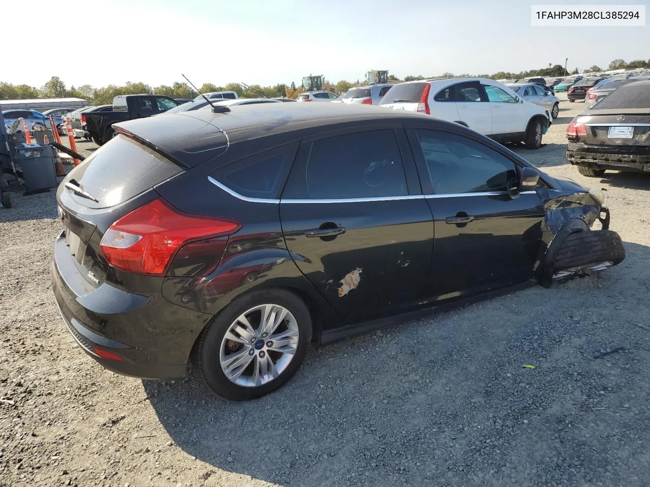 2012 Ford Focus Sel VIN: 1FAHP3M28CL385294 Lot: 70536034