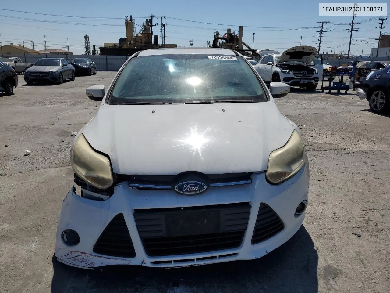 2012 Ford Focus Sel VIN: 1FAHP3H28CL168371 Lot: 70554364