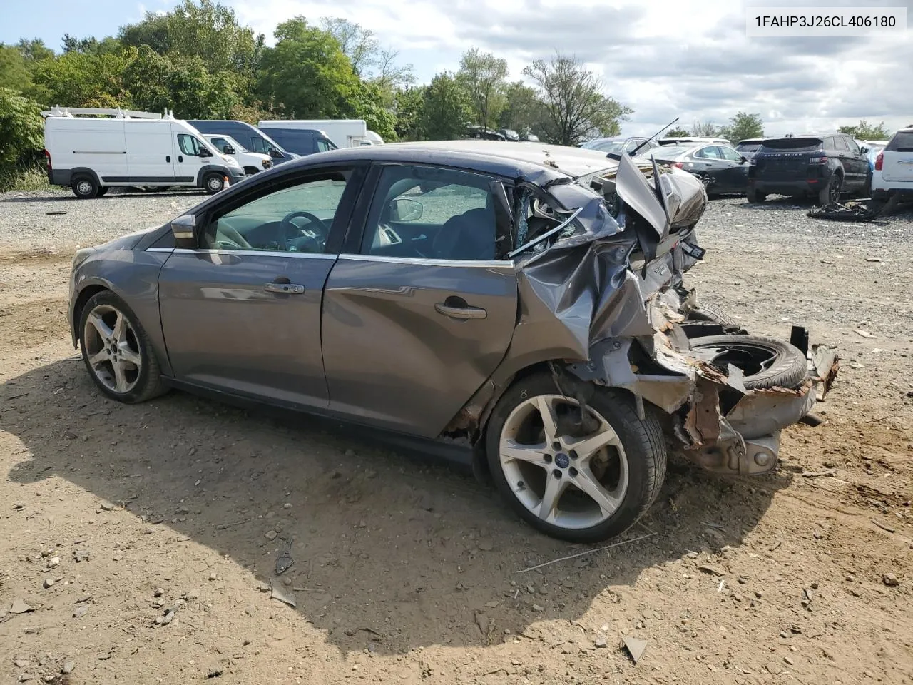 2012 Ford Focus Titanium VIN: 1FAHP3J26CL406180 Lot: 70565904