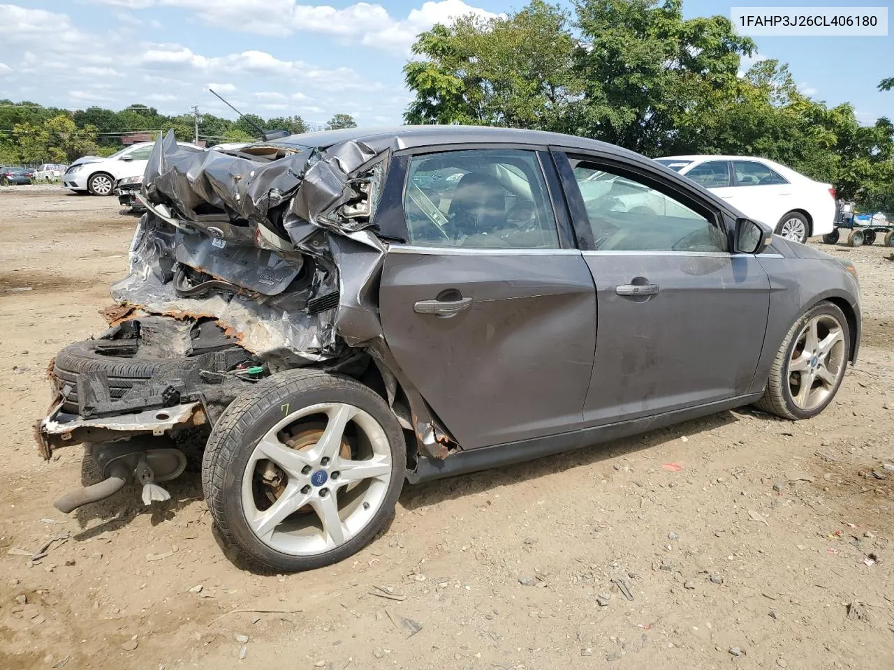 2012 Ford Focus Titanium VIN: 1FAHP3J26CL406180 Lot: 70565904