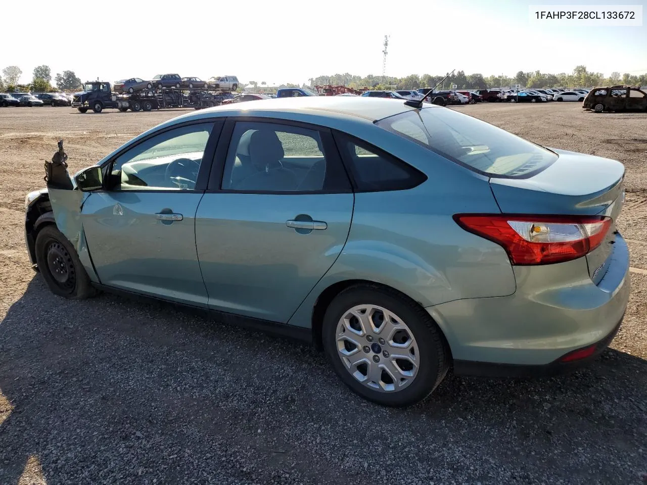 2012 Ford Focus Se VIN: 1FAHP3F28CL133672 Lot: 70610864