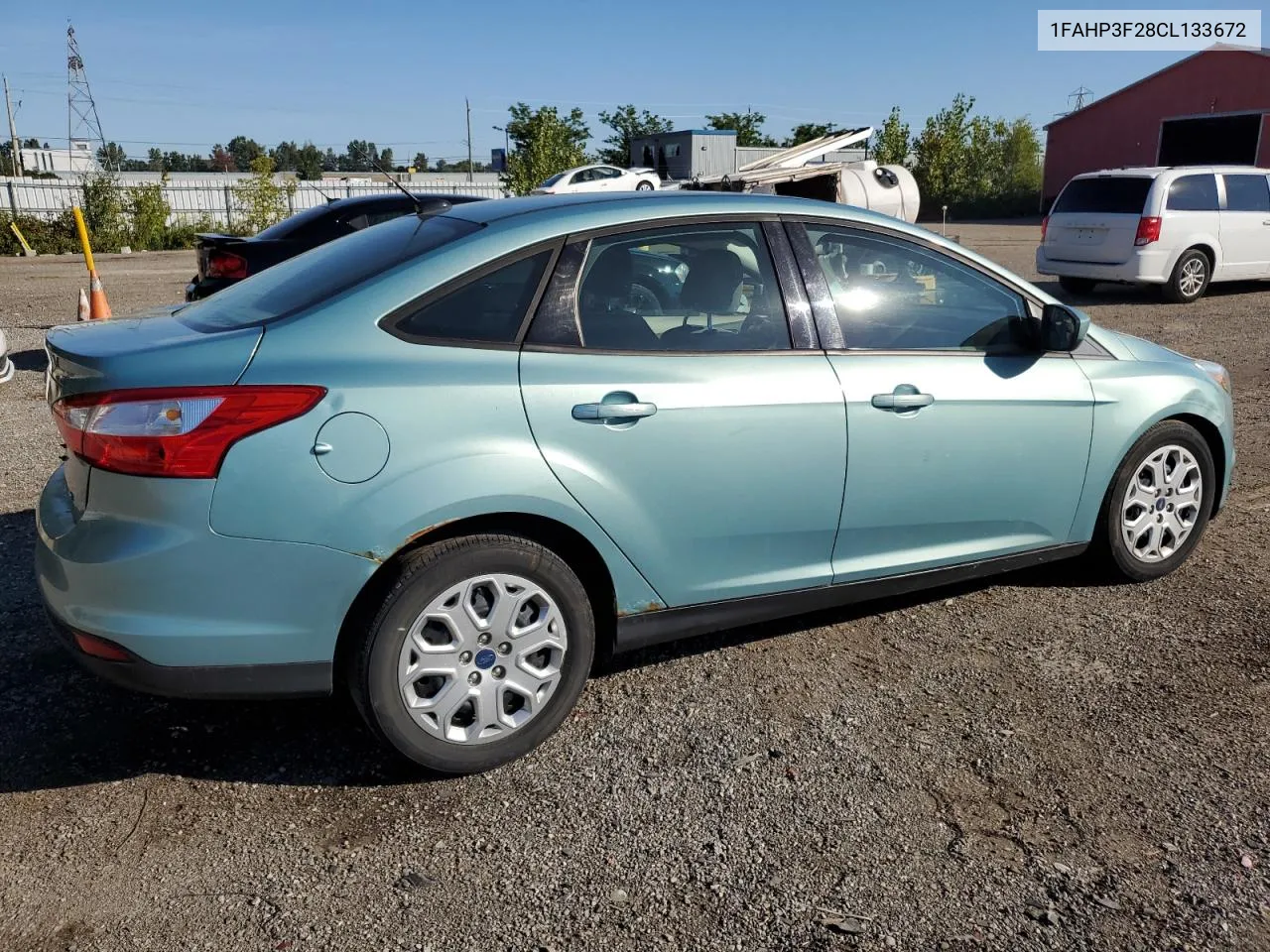 2012 Ford Focus Se VIN: 1FAHP3F28CL133672 Lot: 70610864