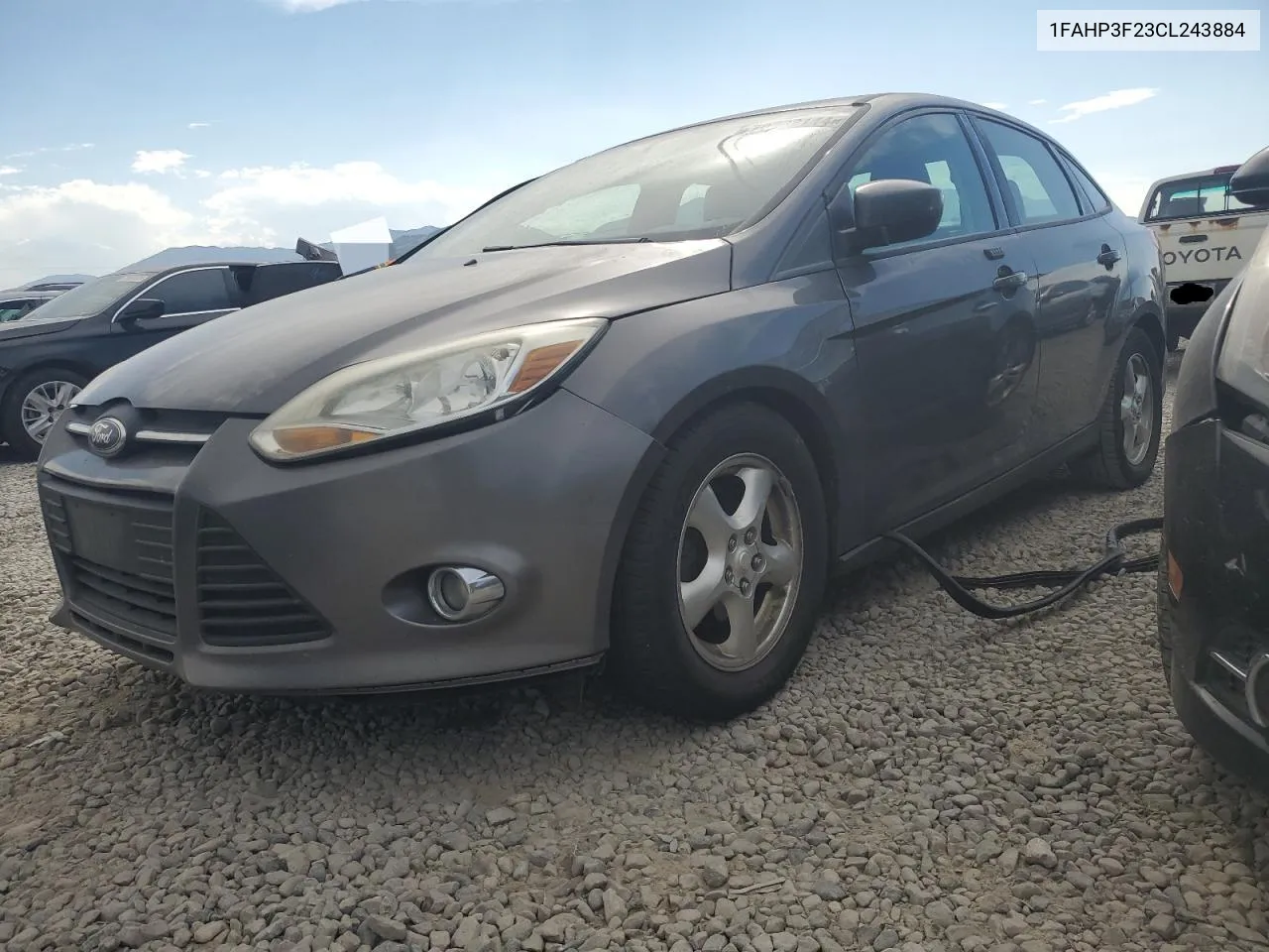 2012 Ford Focus Se VIN: 1FAHP3F23CL243884 Lot: 70802144