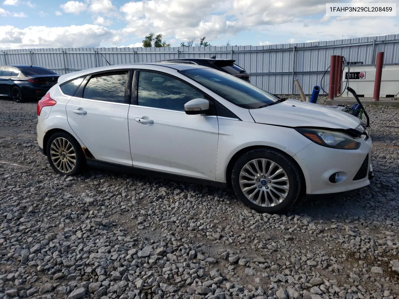 2012 Ford Focus Titanium VIN: 1FAHP3N29CL208459 Lot: 70818584