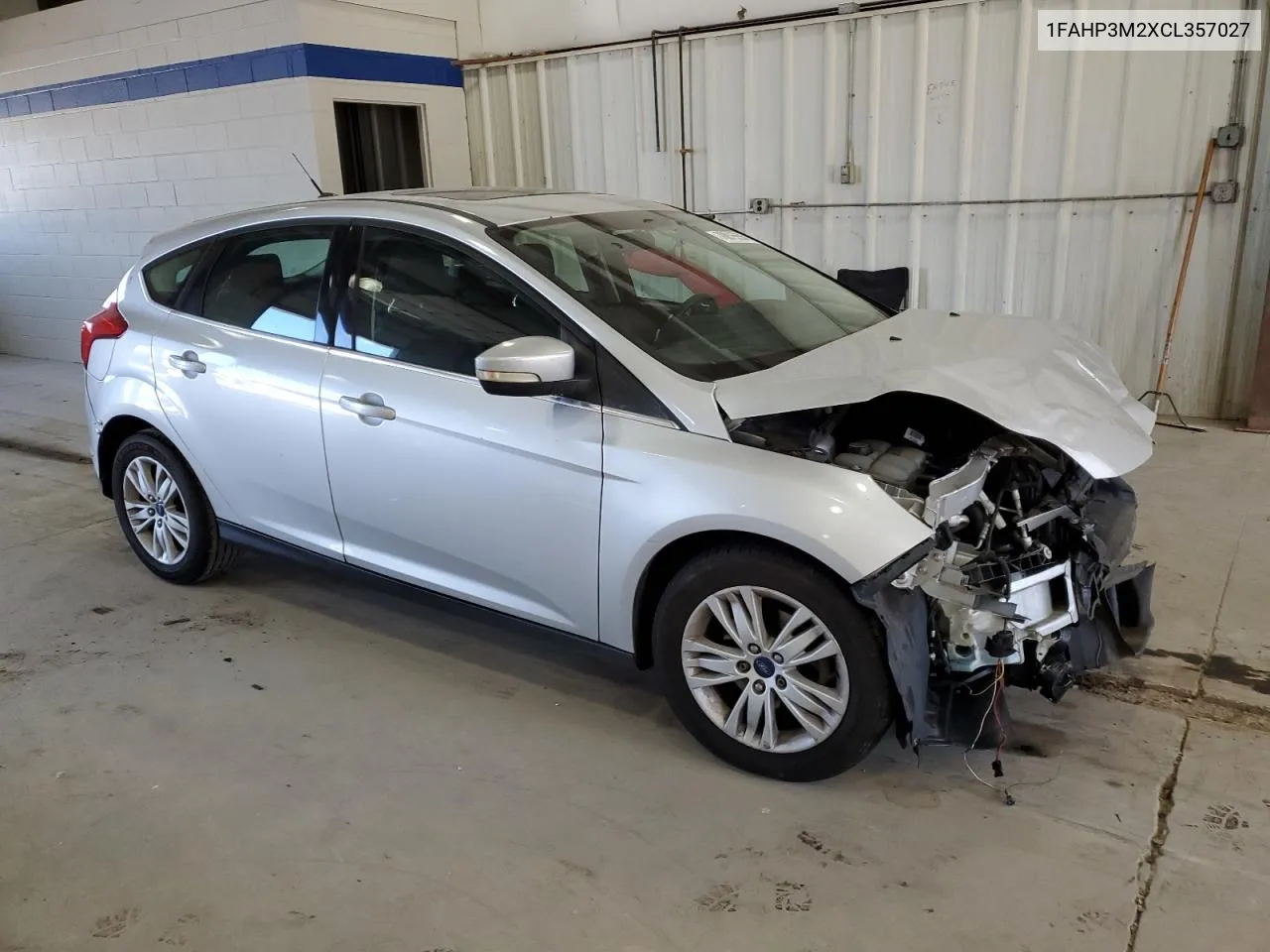 1FAHP3M2XCL357027 2012 Ford Focus Sel